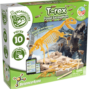 T-Rex Fossil Digging Kit for Kids 6 7 8+