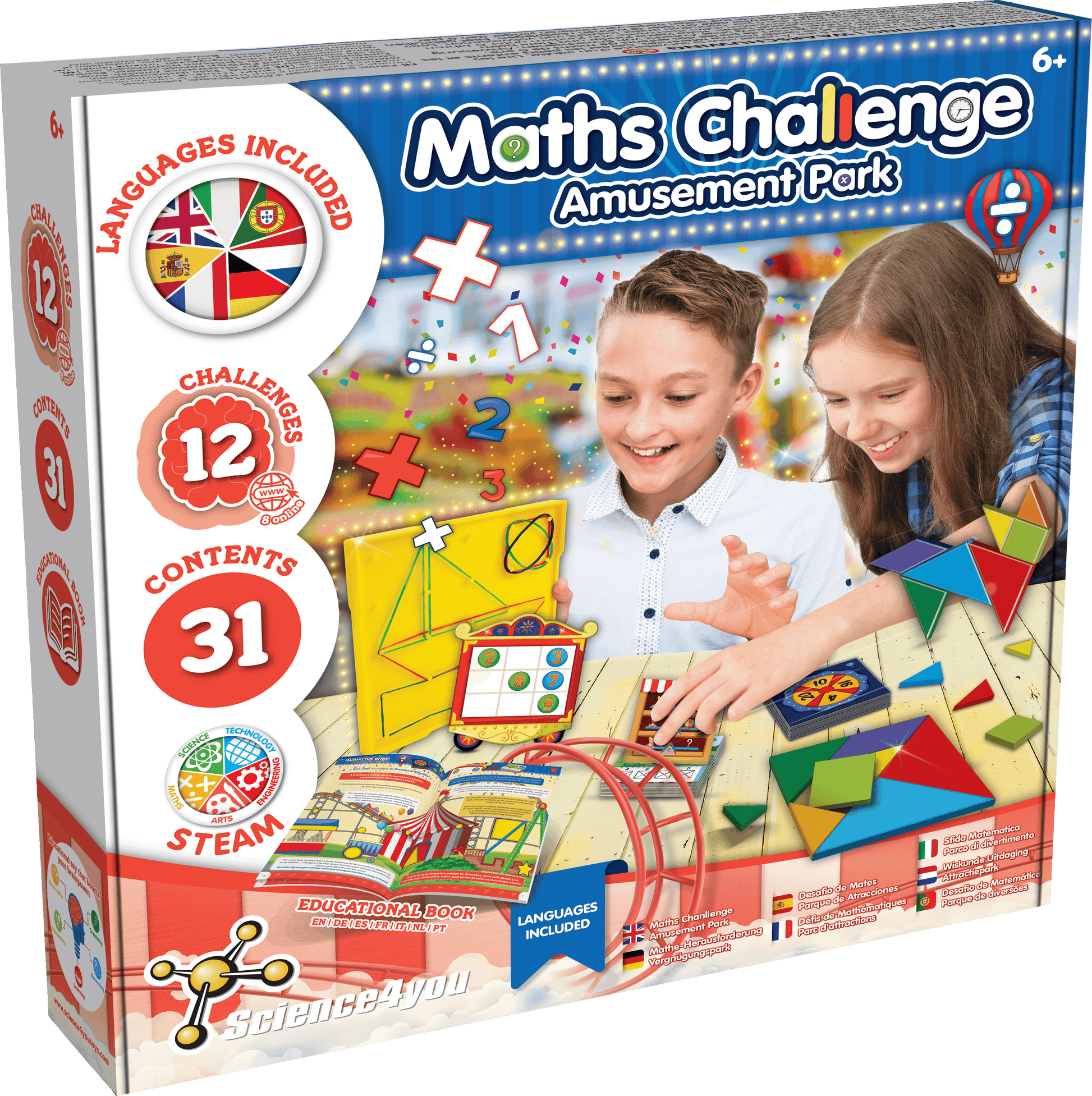 Maths Challenge Montessori Kit