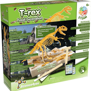 T-Rex Fossil Digging Kit for Kids 6 7 8+
