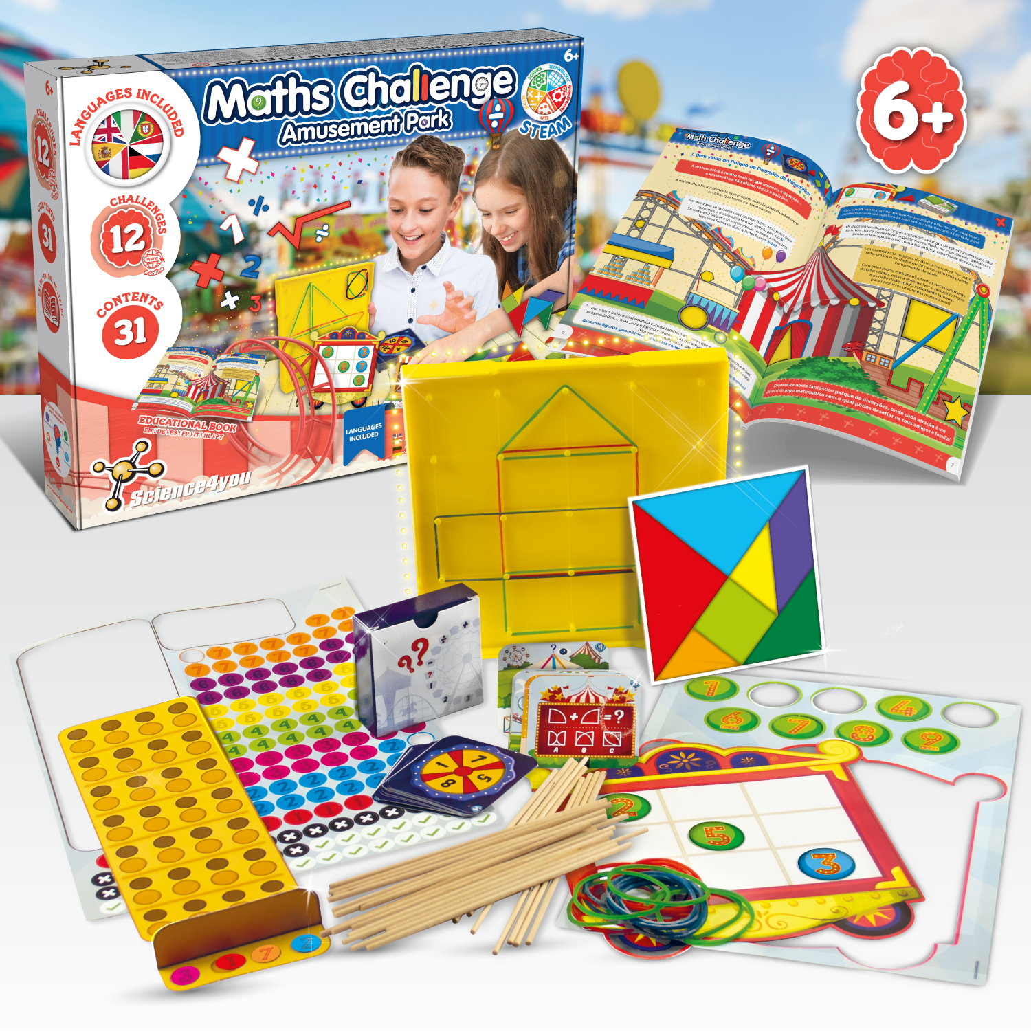 Maths Challenge Montessori Kit