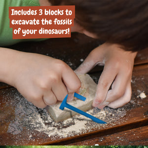 Dinosaur Fossil Excavation 3-in-1