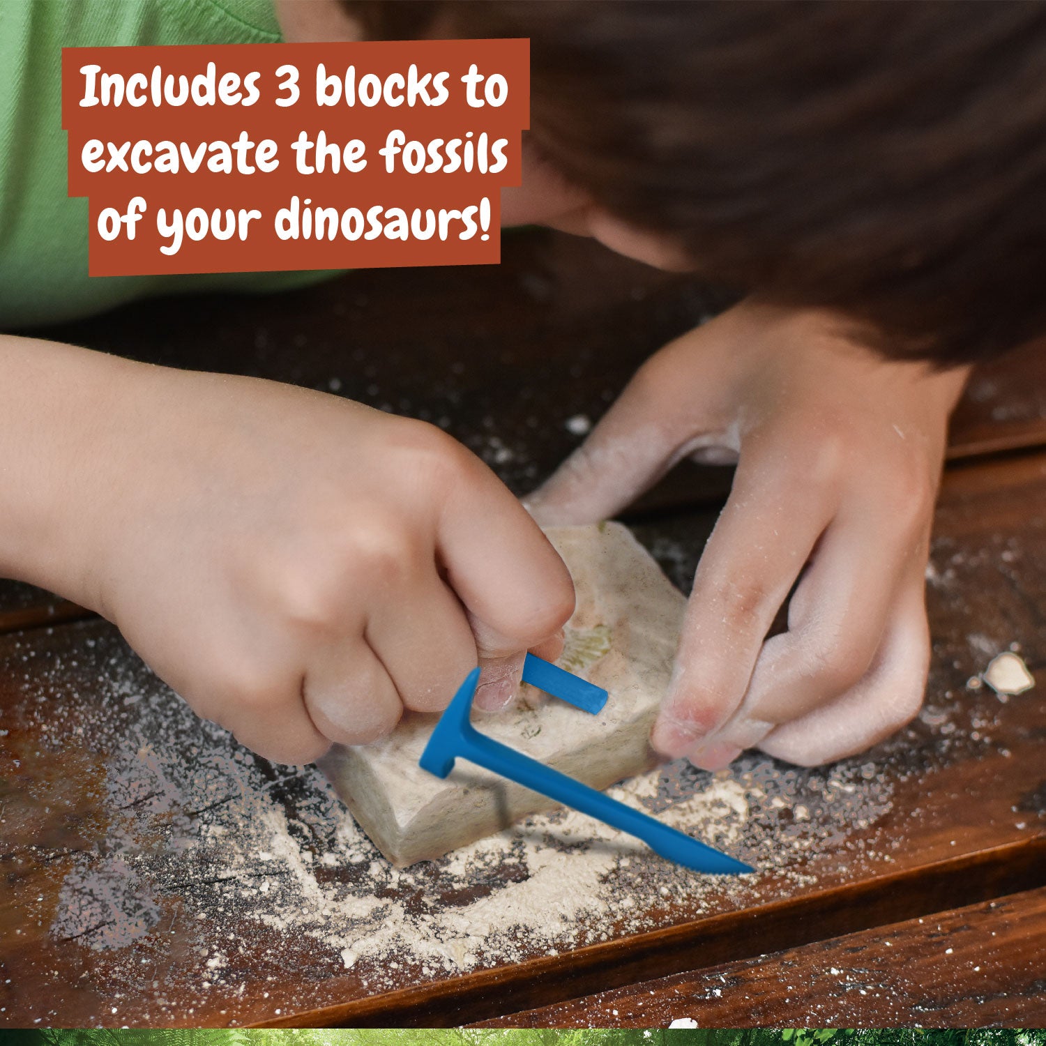 Dinosaur Fossil Excavation 3-in-1
