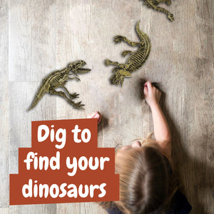 Dinosaur Fossil Excavation 3-in-1