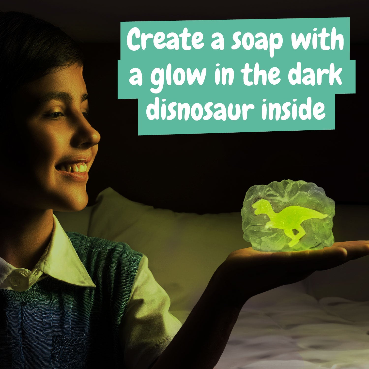 Dinosaur Soap Making Kit for Kids 8 9 10+