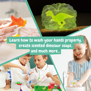 Dinosaur Soap Making Kit for Kids 8 9 10+