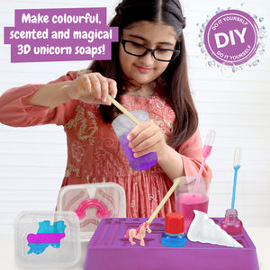 Unicorn Soap Making Kit for Kids 8 9 10+