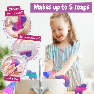 Unicorn Soap Making Kit for Kids 8 9 10+