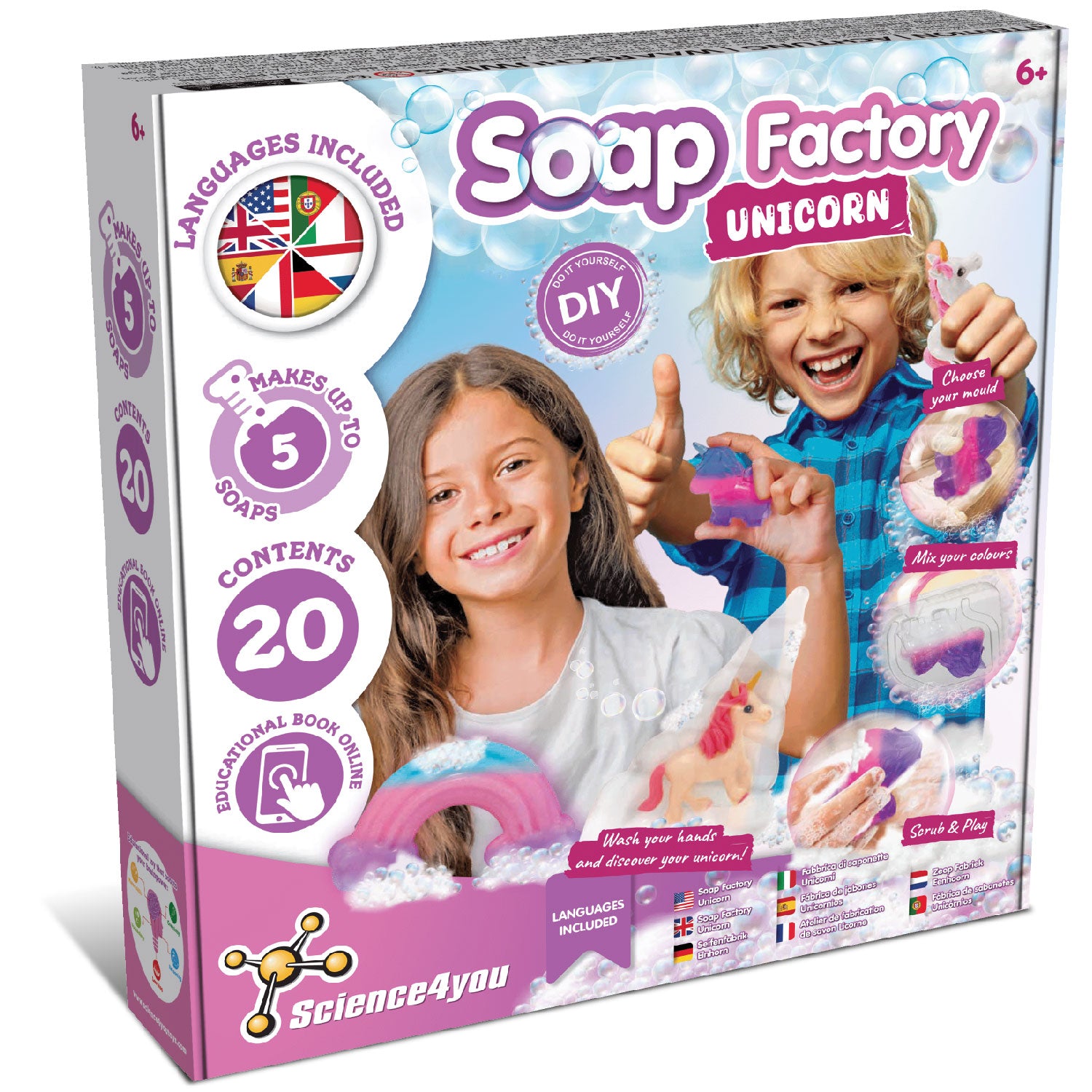 Unicorn Soap Making Kit for Kids 8 9 10+