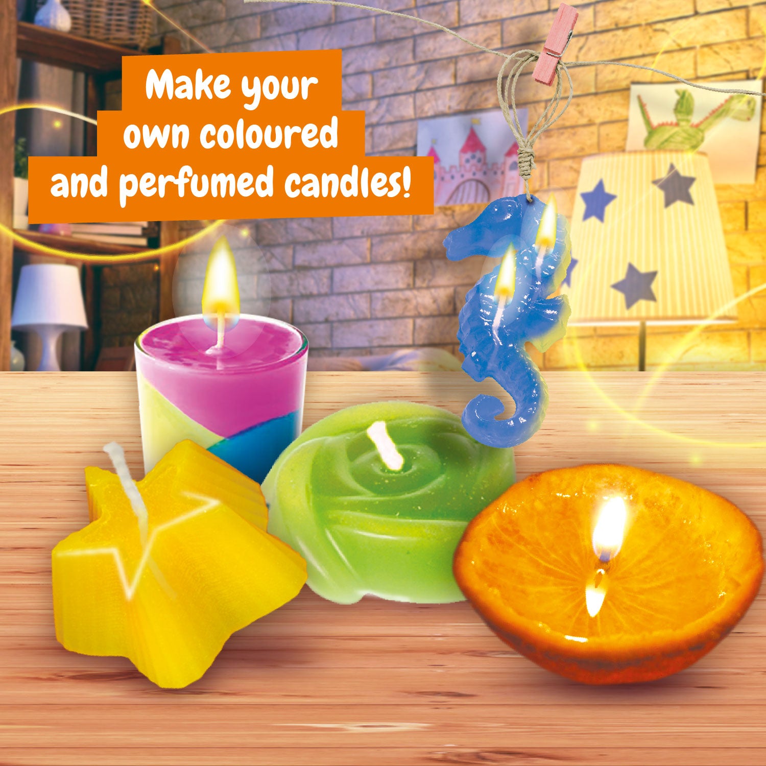 Science4you Candle Factory Kit for Kids
