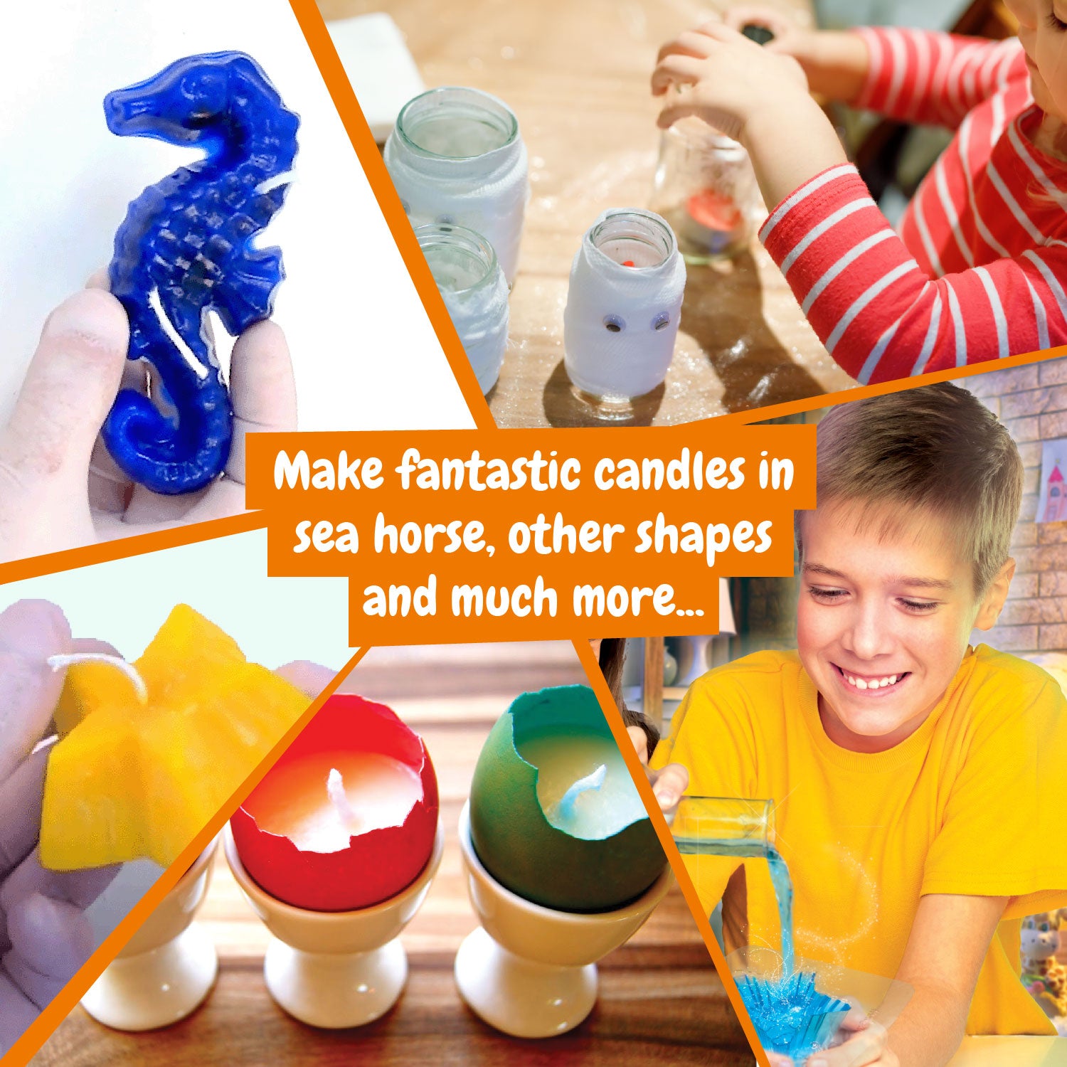 Science4you Candle Factory Kit for Kids