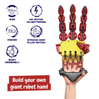 Science4you Cyborg Robot Hand STEM Building Kit for Kids Ages 8+