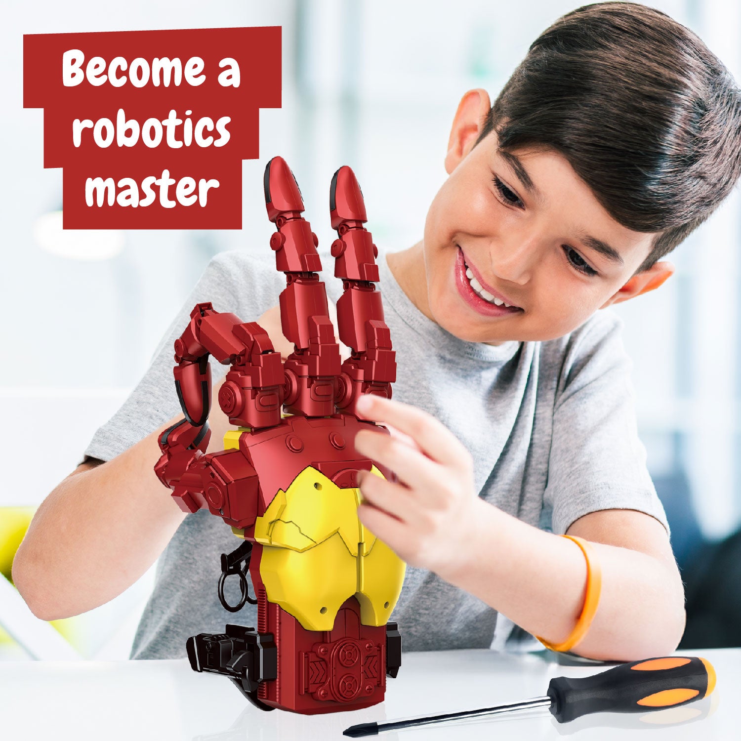 Science4you Cyborg Robot Hand STEM Building Kit for Kids Ages 8+