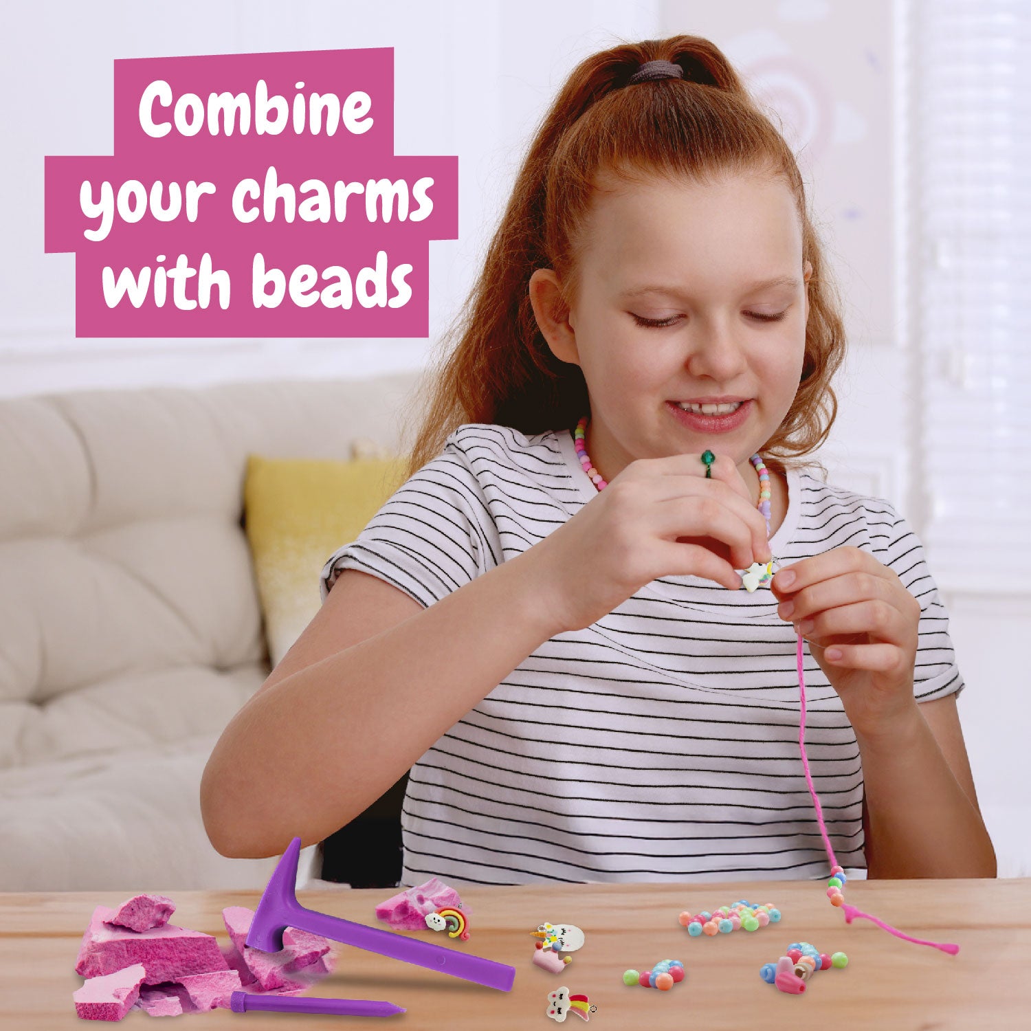 Jewellery Excavation Kit for Kids Ages 6 7 8 9+