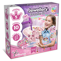 Jewellery Excavation Kit for Kids Ages 6 7 8 9+