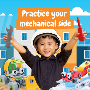 First Mechanics Kit for Kids Age 4 5 6