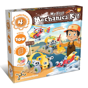 First Mechanics Kit for Kids Age 4 5 6