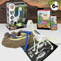 Science4you Brachiosaurus Fossil Digging Kit for Kids Ages 6 7 8+