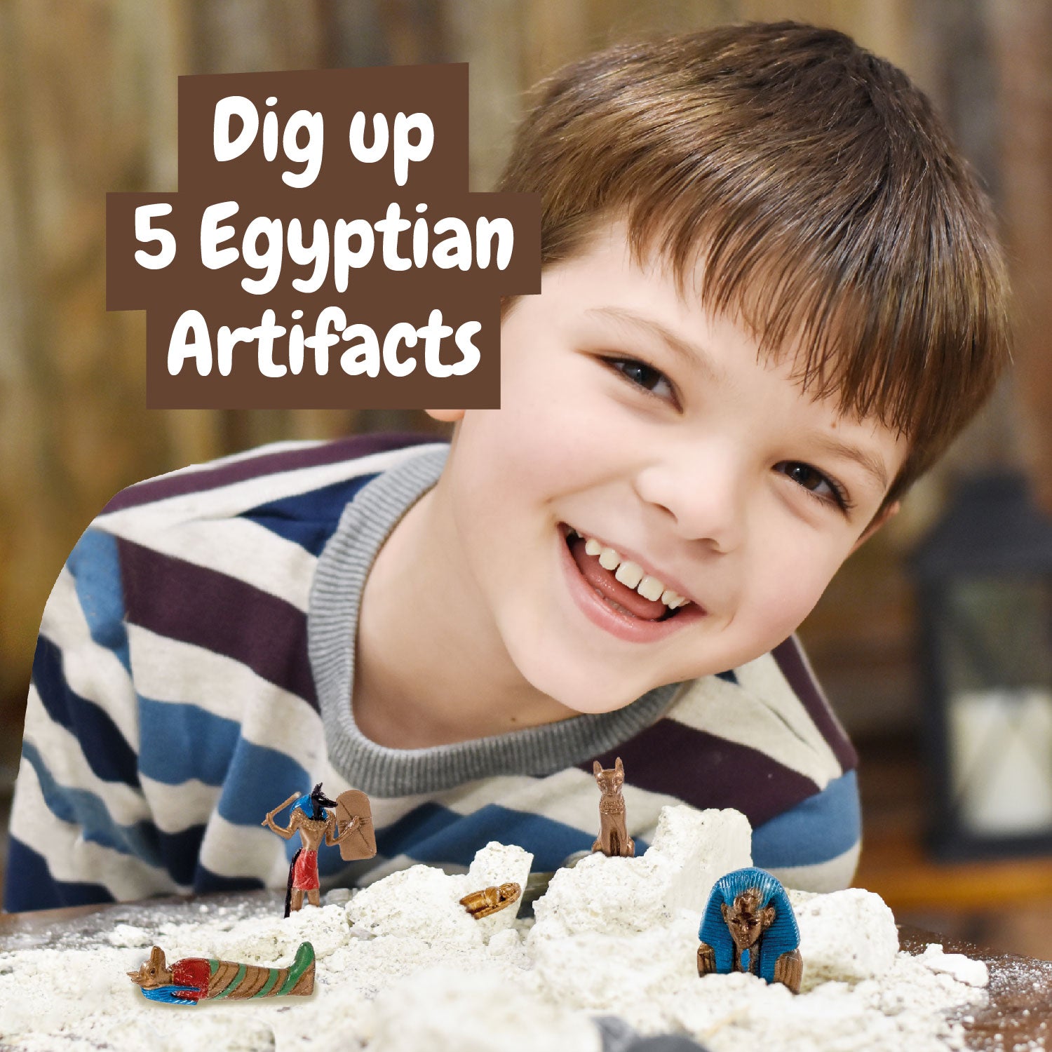 Science4you Egyptian Dig Kit for Kids Ages 6+