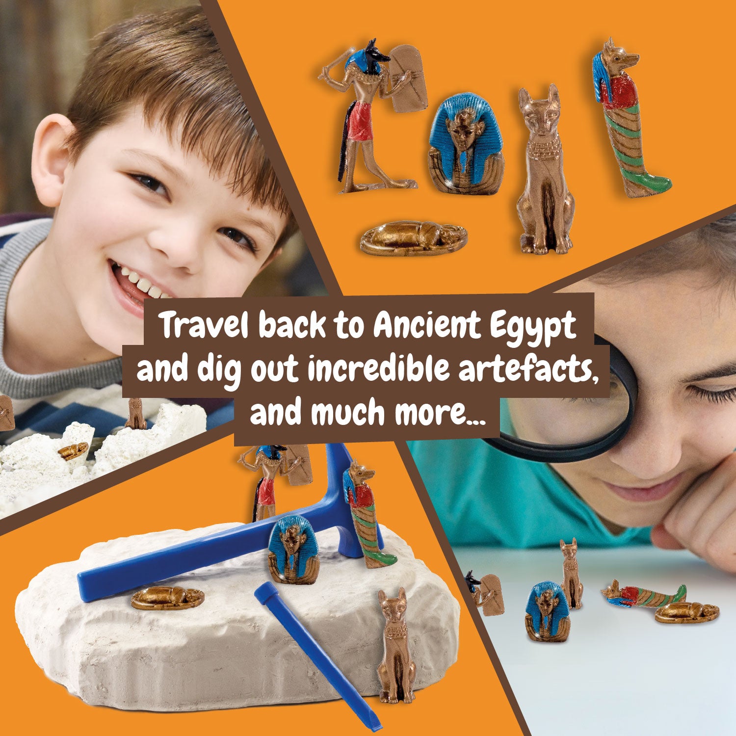 Science4you Egyptian Dig Kit for Kids Ages 6+