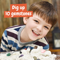 Gemstone Dig Kit for Kids Ages 6 7 8 9+