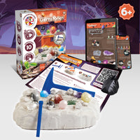 Gemstone Dig Kit for Kids Ages 6 7 8 9+