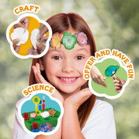 Paper Flower Making Kit for Kids Ages 6 7 8 9+