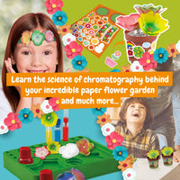 Paper Flower Making Kit for Kids Ages 6 7 8 9+