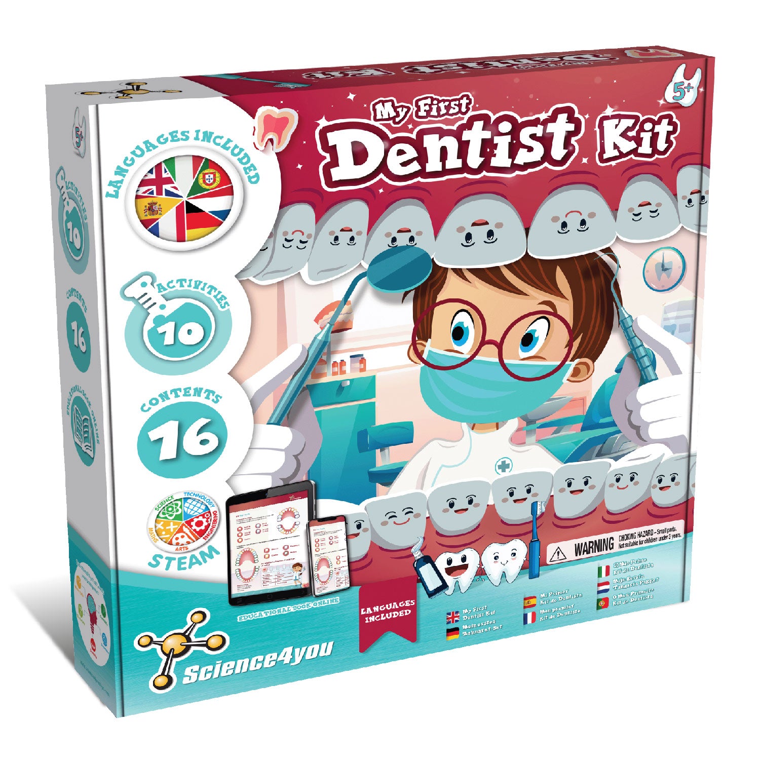 Science4you Dentist Kit for Kids Ages 5+