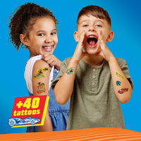 Hot Wheels Temporary Tattoos for Kids Ages 5 6 7 8 9