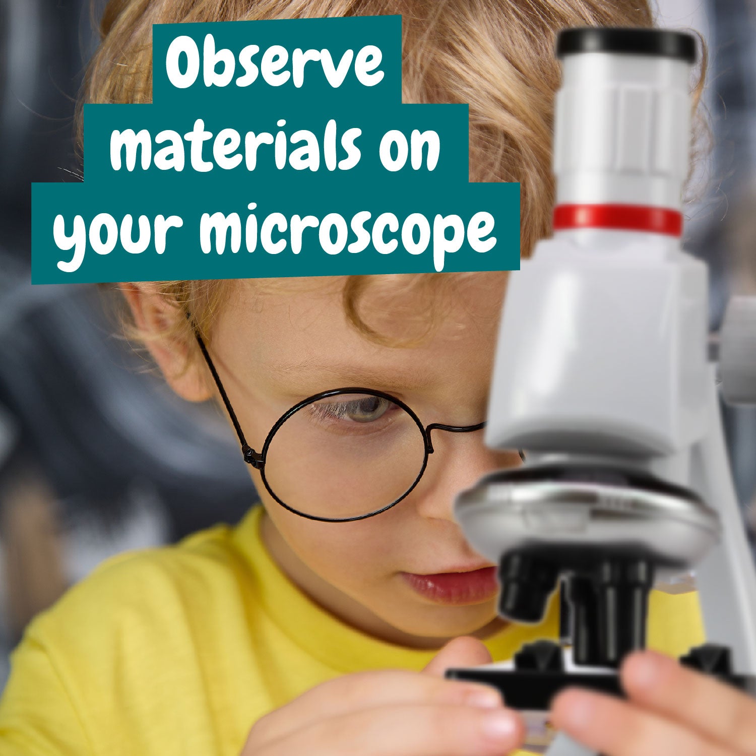 Microscope Science Kit for Kids 6 7 8+