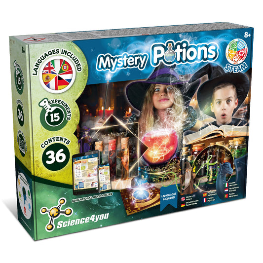 Science4you Mistery Potions Kit for Kids Ages 7 8 9+