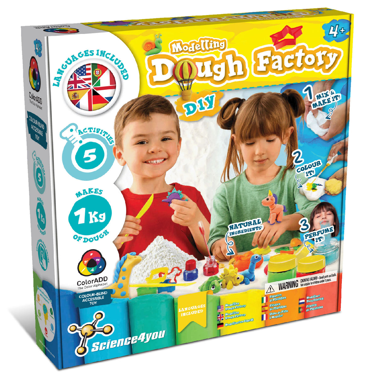 Scented Play Dough Kit for Kids DIY 6+