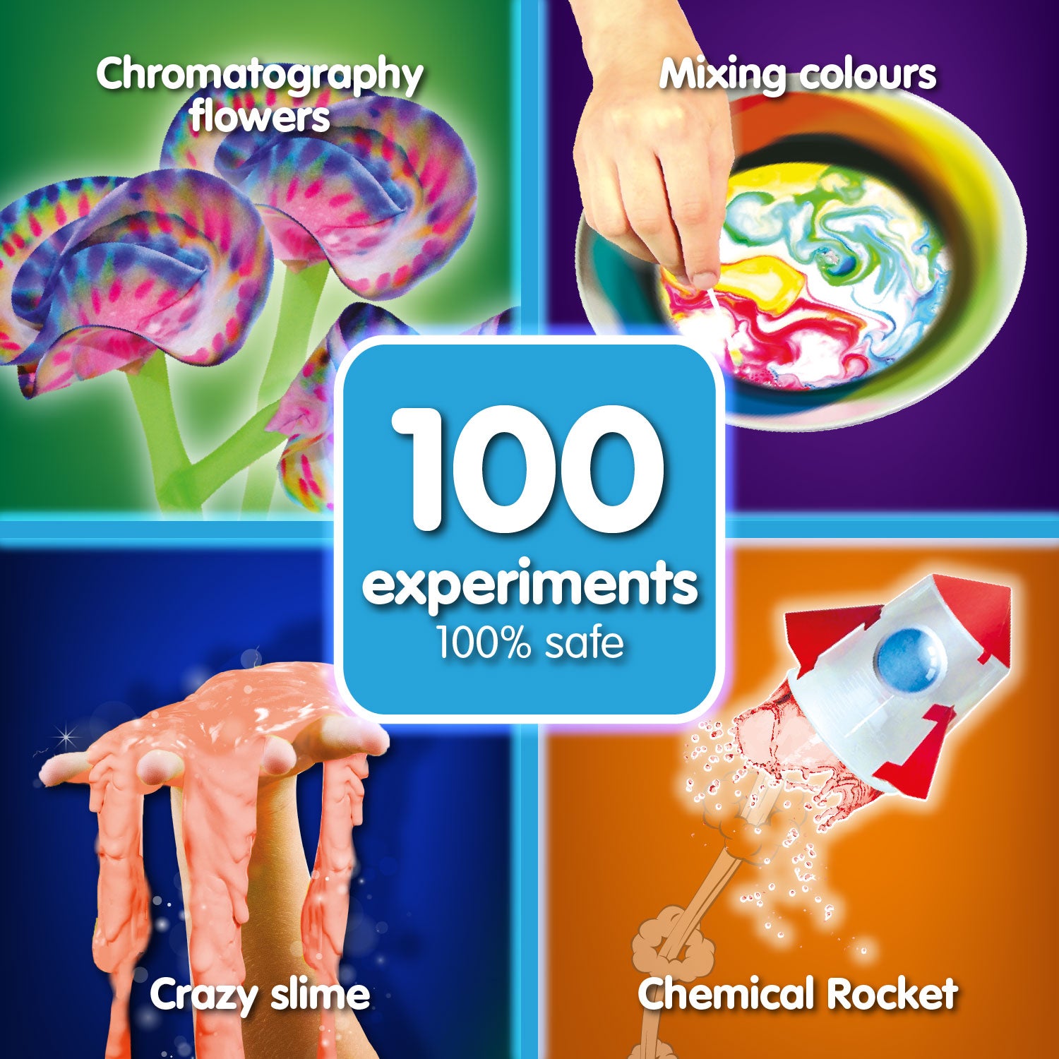 Mega Science Kit for Kids 100 Experiments