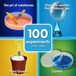 Mega Science Kit for Kids 100 Experiments