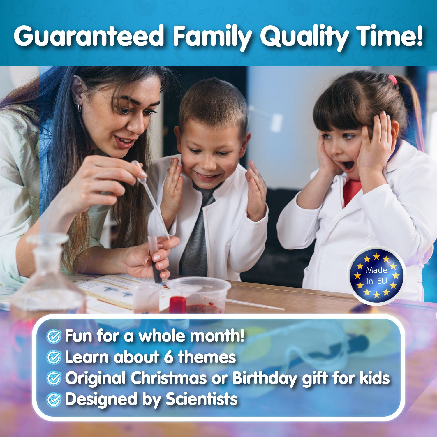 Science Kit 100 Experiments Ages 8-12