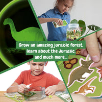 Science4you Dinosaur Terrarium Kit for Kids Ages 6 7 8+