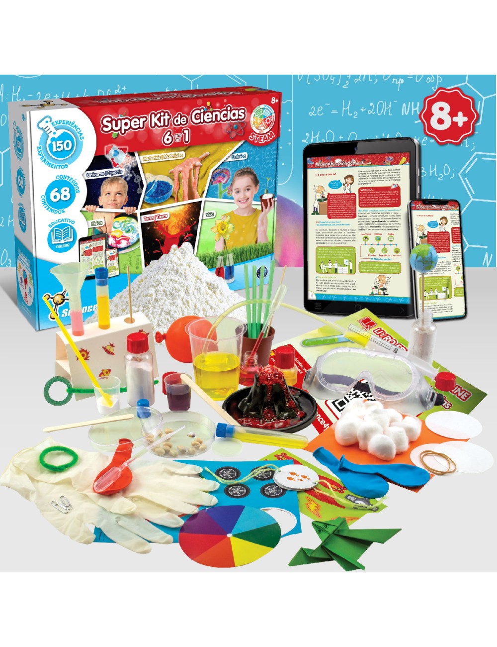 8-12+ Years Old Science Kit Subscription